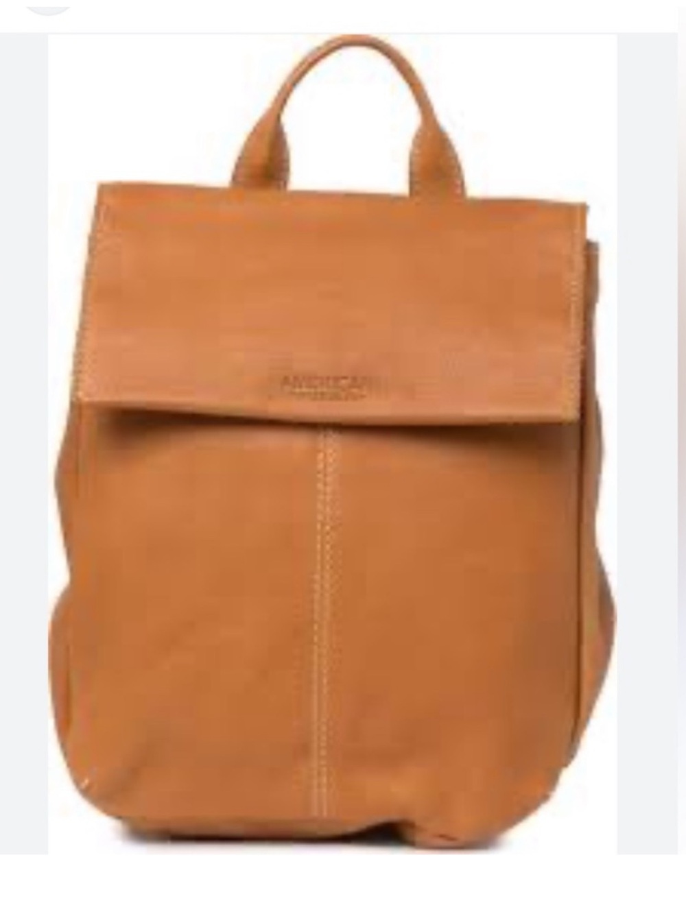 NWOT American Leather Co Liberty Pebble Leather Backpack